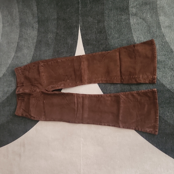 American Eagle Outfitters Other - High Rise Brown Corduroy Flare Pants